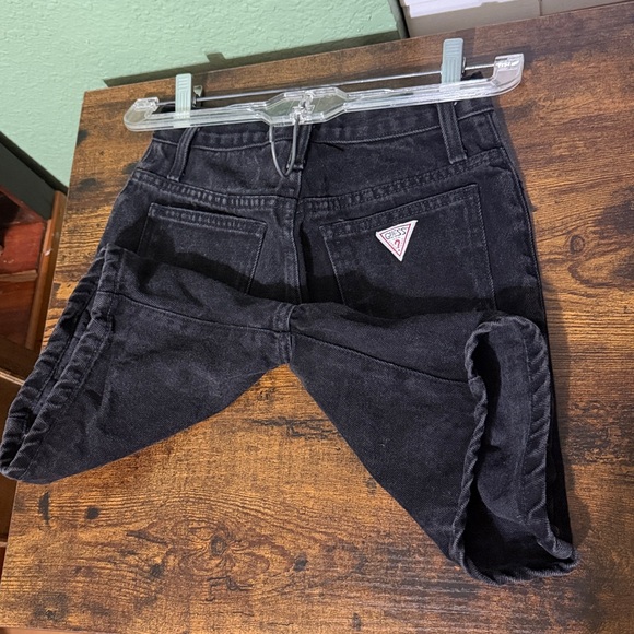 Vintage 90s Guess Black Jean shorts • 80s • y2k • colored denim shorts - Picture 12 of 12